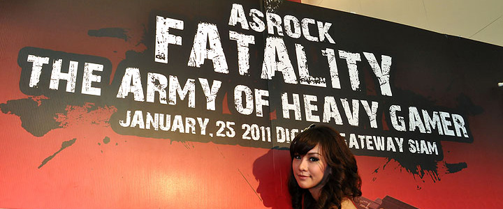 default thumb บรรยากาศงาน ASROCK FATAL1TY THE ARMY OF HEAVY GAMER