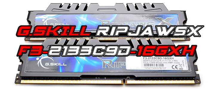 G.SKILL [ RipjawsX ] F3-2133C9D-16GXH DDR3 2133MHz CL9 16GB Kit Review