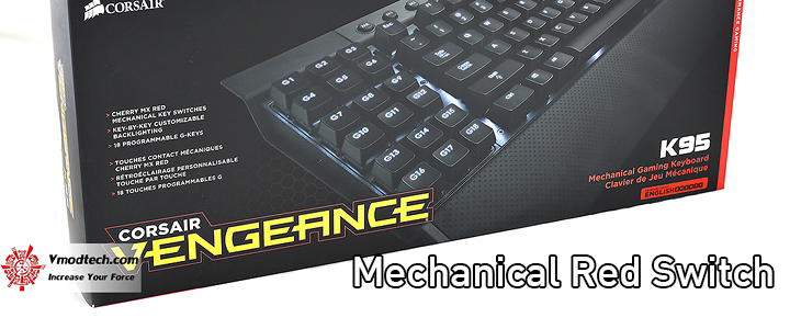 Corsair Vengeance K95 Fully Mechanical Gaming Keyboard