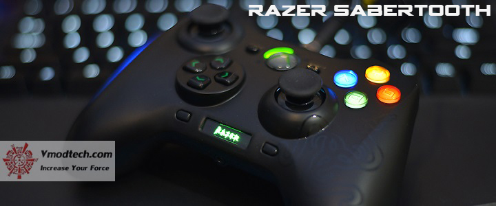 Razer Sabertooth Gaming Controller for Xbox 360 and PC Review