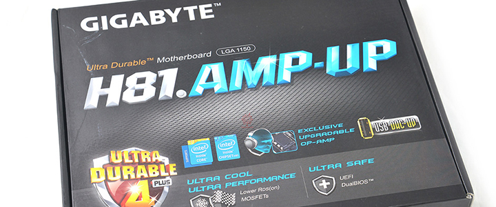 GIGABYTE H81 AMP-UP Motherboard Review