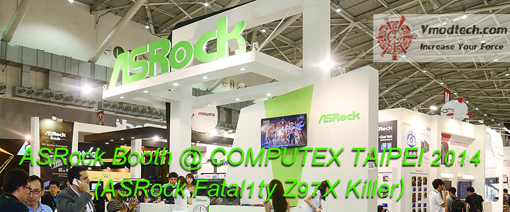 ASRock Booth @ COMPUTEX TAIPEI 2014 (ASRock Fatal1ty Z97X Killer)