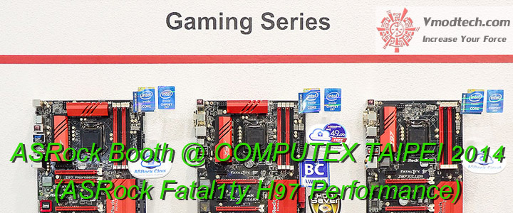 default thumb ASRock Booth @ COMPUTEX TAIPEI 2014 (ASRock Fatal1ty H97 Performance)