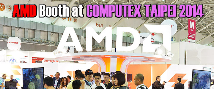 default thumb AMD Booth at COMPUTEX TAIPEI 2014