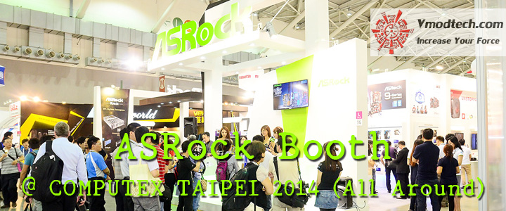 ASRock Booth @ COMPUTEX TAIPEI 2014 (All Around)