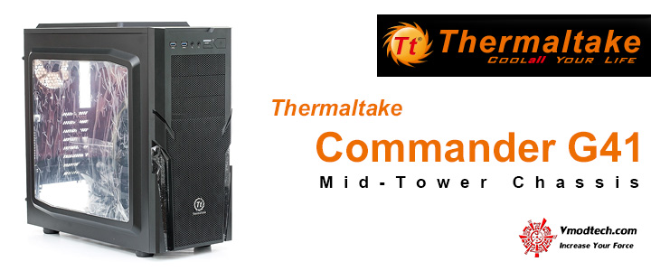 UNBOXING Thermaltake Commander G41 Mid-Tower Chassis