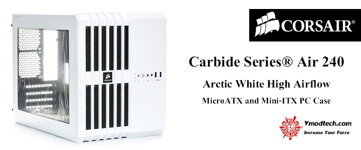 default thumb UNBOXING Corsair Carbide Series® Air 240 Arctic White High Airflow MicroATX and Mini-ITX PC Case