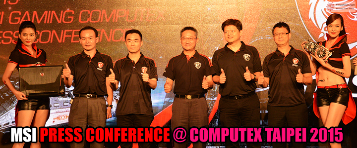 default thumb MSI PRESS CONFERENCE @ COMPUTEX TAIPEI 2015 