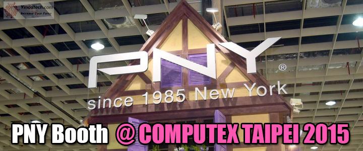 PNY Booth @ Computex Taipei 2015