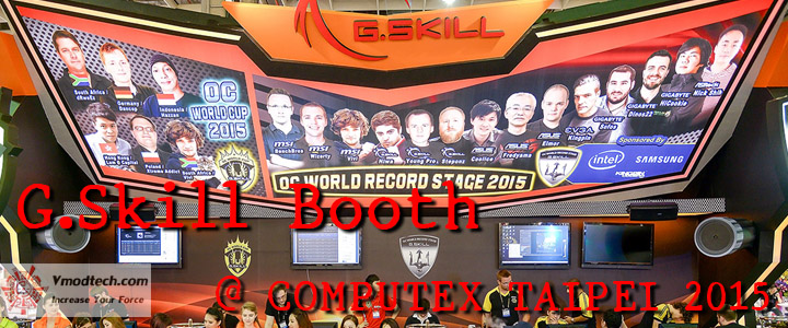 G.Skill Booth @ COMPUTEX TAIPEI 2015