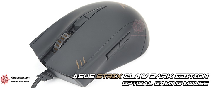 ASUS STRIX CLAW DARK EDITION Optical Gaming Mouse Review