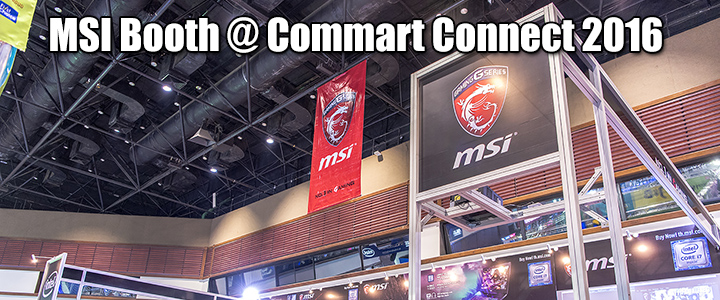 MSI Booth @ Commart Connect 2016