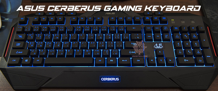 ASUS CERBERUS Gaming Keyboard Review