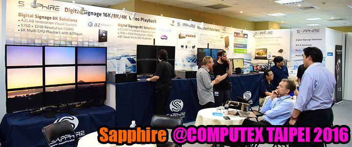 Sapphire @COMPUTEX TAIPEI 2016