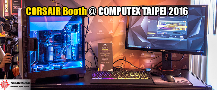 CORSAIR Booth @ COMPUTEX TAIPEI 2016