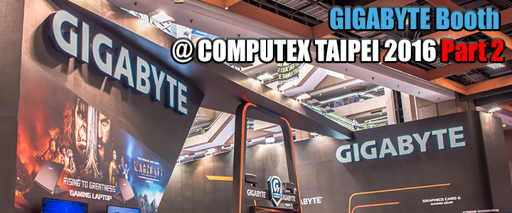 GIGABYTE Booth @ COMPUTEX TAIPEI 2016 Part 2