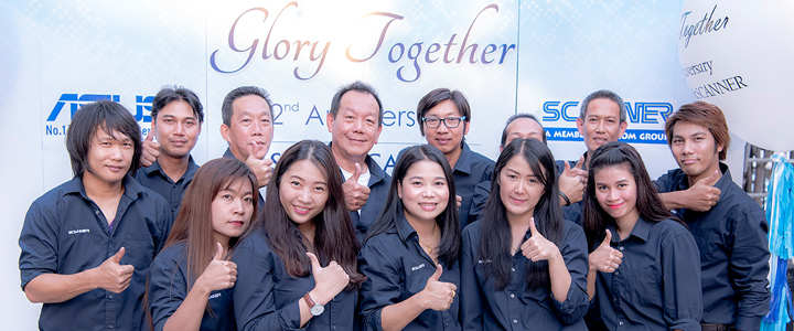 ภาพบรรยากาศงาน Glory Together 2nd Anniversary ASUS & SCANNER 