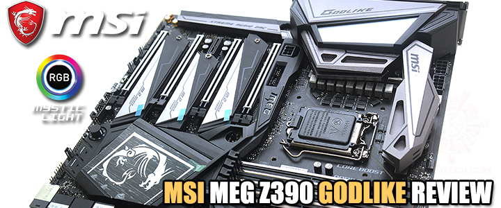 MSI MEG Z390 GODLIKE REVIEW