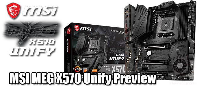 MSI MEG X570 Unify Preview