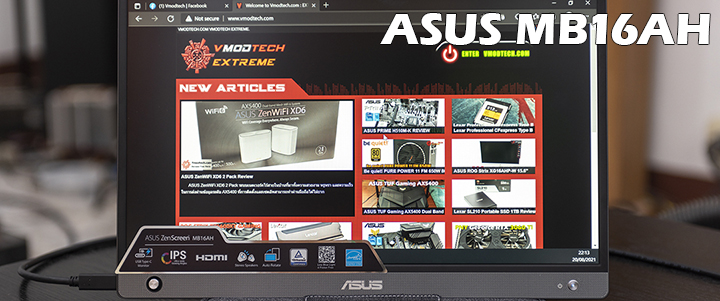 ASUS ZenScreen MB16AH Portable USB Monitor Review