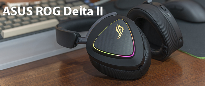 default thumb ASUS ROG Delta II - Tri-mode wireless gaming headset with ROG SpeedNova Review