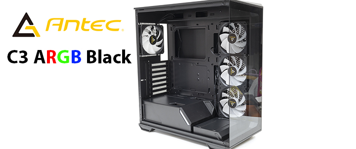 default thumb ANTEC C3 ARGB Black Mid-Tower ATX PC Case Review