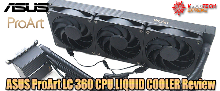 default thumb ASUS ProArt LC 360 CPU LIQUID COOLER Review