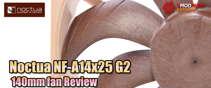 Noctua NF-A14×25 G2 140mm fan Review