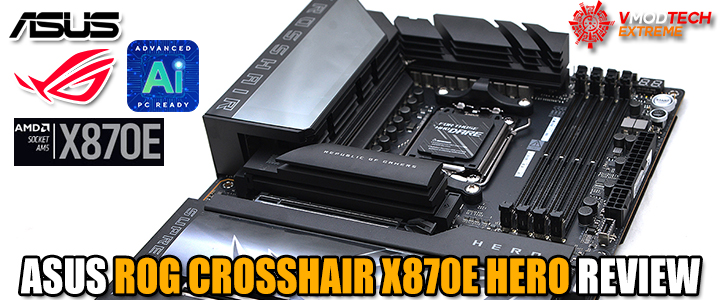 ASUS ROG CROSSHAIR X870E HERO REVIEW 