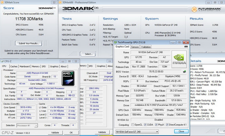 069 Gigabyte GT240 DDR5 512M Ho 