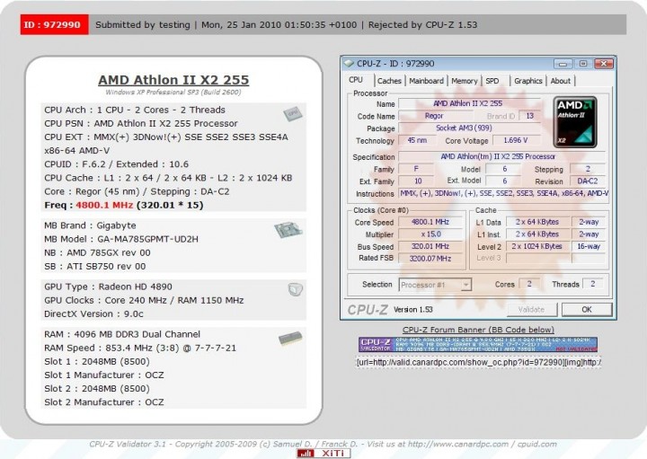 108 720x511 Athlon II X2 255 OC @4.80 GHz