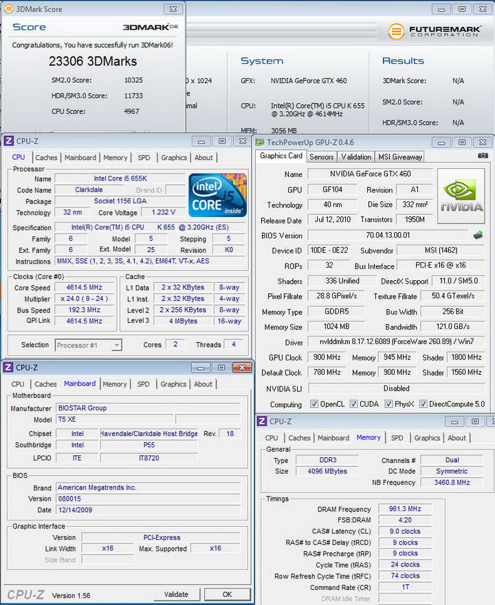 061 MSI N460GTX HAWK  Review