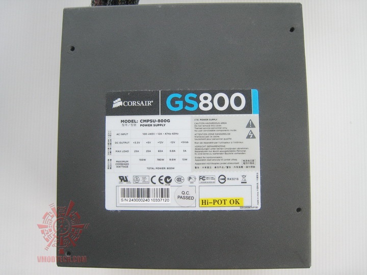 img 06121 Corsair Gaming Series GS800 Power Supply 80+ Review