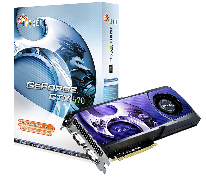 sparkle gtx570 NVIDIA GeForce GTX 570 1280MB GDDR5 Debut Review