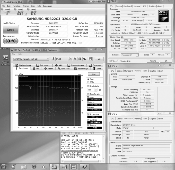 hdtune46 read 1532shortstroke100gb 720x702 Samsung Spinpoint F4 HD322GJ [320GB] : Review