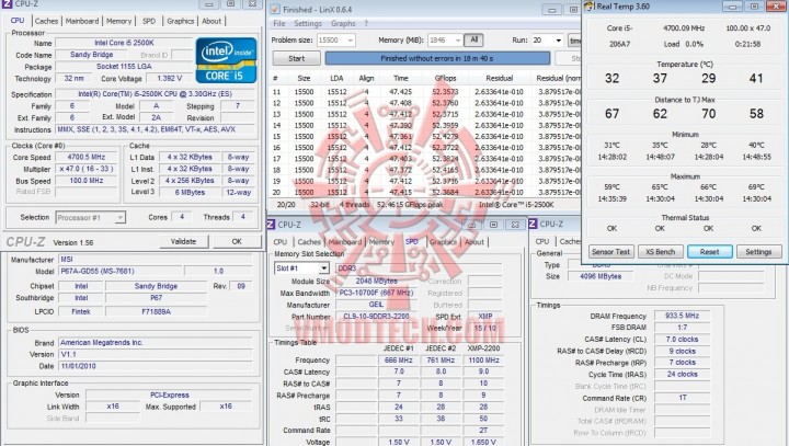 linx1 720x407 The Sandy Bridge Review: Intel Core i7 2600K and Core i5 2500K Tested