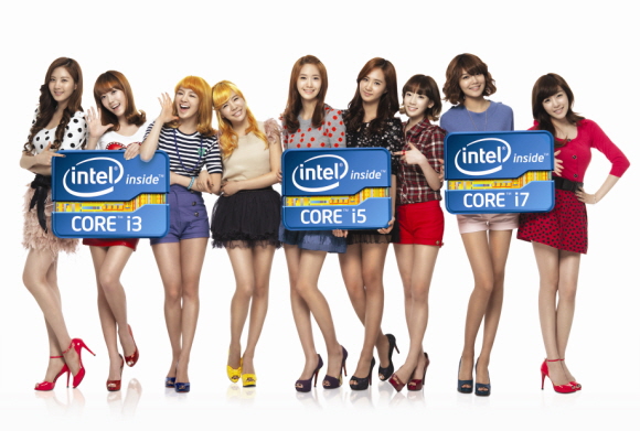 snsd intel Intel ประกาศข่าวดี โซนยอชิแด เตรียมปล่อย MV และ เพลงโลโก้ ร่วมแจมสินค้าชิ้นใหม่ Intel Core Processor