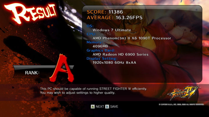 streetfighteriv benchmark 2011 02 19 23 43 24 52 ASUS Radeon HD6970 2GB DDR5 Review