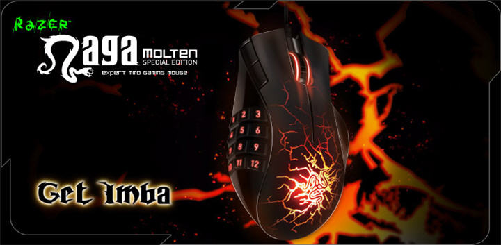 razer naga molten special edition main ARC ส่ง Razer Naga Molten Special Edition เมาส์ MMO 17 ปุ่ม โฉมใหม่ ร้อนแรง โดนใจสุดๆ