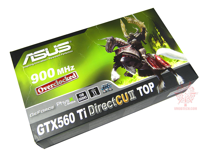 asus gtx560ti 01 Asus GTX560 Ti DirectCUII TOP : Review