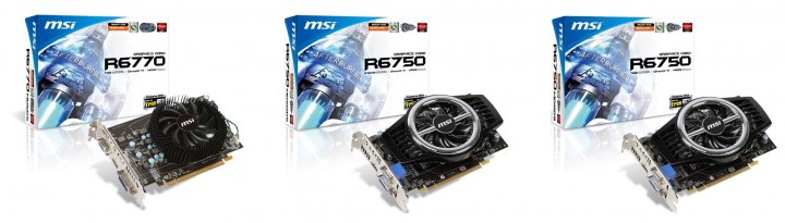 r6700 series 720x205 กราฟิกการ์ด AMD HD6700 Series จาก MSI มาพร้อม Predator Video Capture รองรับการถอดรหัส Blu ray 3D