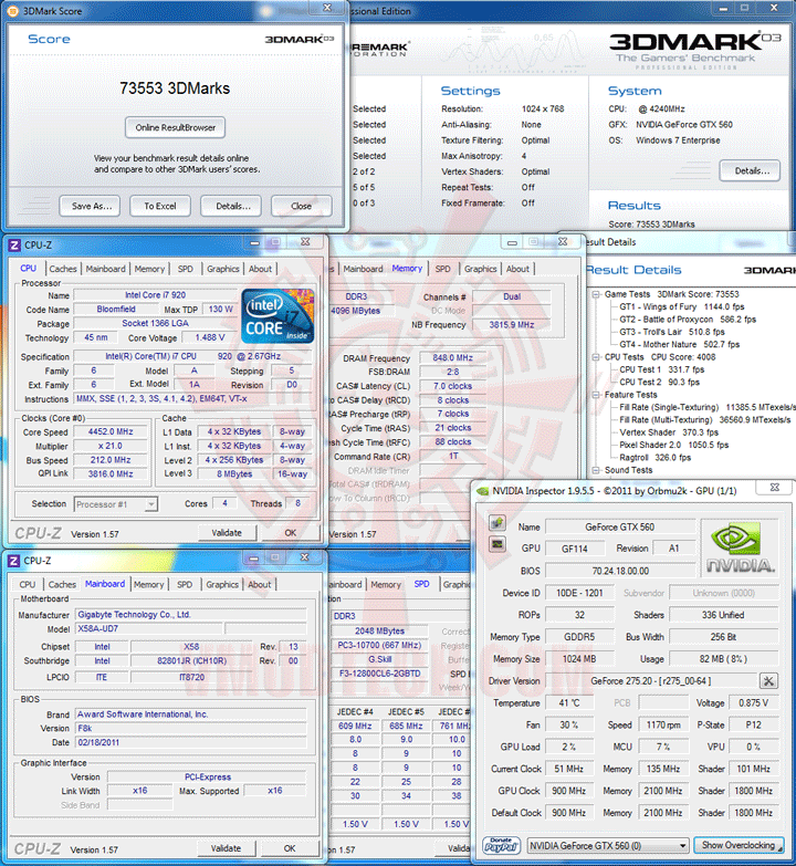 03 1 PaLiT NVIDIA GeForce GTX 560 SONIC Platinum 1GB GDDR5 Debut Review