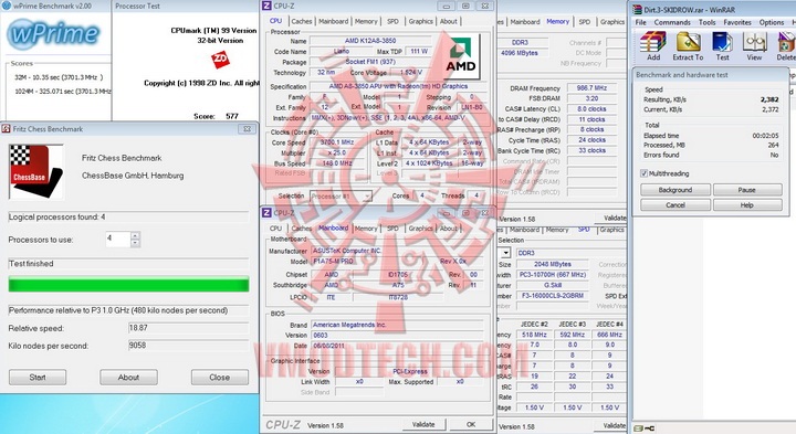 total AMD Liano A8 3850 APU Real Performance Tests Review