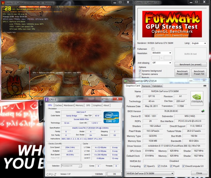 furmark 720x608 MSI GT780R Extreme Gaming Notebook
