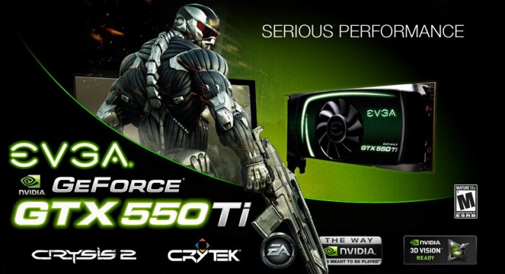 1 720x391 EVGA GeForce GTX 550Ti SC 1024MB GDDR5 Review