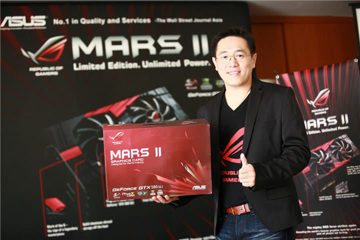 asus marii 3 เอซุส เผยโฉม การ์ดจอ MARS II ลิมิเต็ดเอ็ดดิชั่น สร้างประสบการณ์ใหม่ที่เร็วและแรงที่สุดในโลก พิเศษเพียง 10 ชิ้นในประเทศไทยเท่านั้น