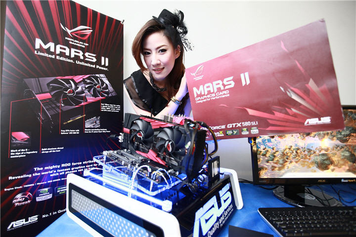 asus marsii 1 เอซุส เผยโฉม การ์ดจอ MARS II ลิมิเต็ดเอ็ดดิชั่น สร้างประสบการณ์ใหม่ที่เร็วและแรงที่สุดในโลก พิเศษเพียง 10 ชิ้นในประเทศไทยเท่านั้น