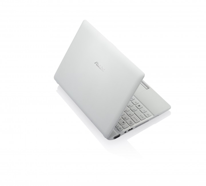 x101h white left back open 720x653 เอซุส โชว์ Eee PC X101H เน็ตบุ๊กขนาดกะทัดรัด ด้วยราคาเล็กๆ