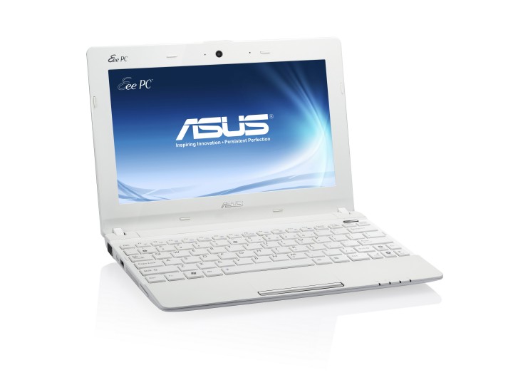 x101h white left open135 720x540 เอซุส โชว์ Eee PC X101H เน็ตบุ๊กขนาดกะทัดรัด ด้วยราคาเล็กๆ