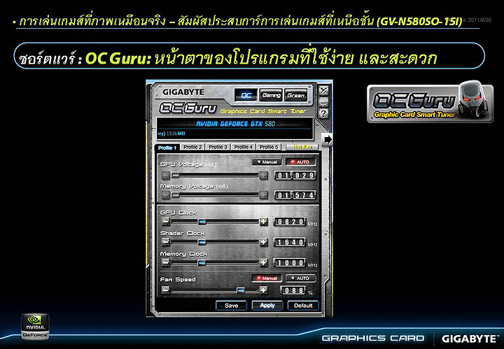 slide22 GIGABYTE Tech Tour 2011 “Real Graphics True Gaming” in Thailand